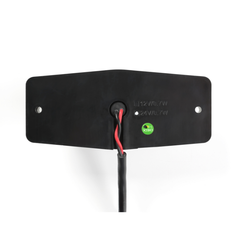 Lampa LED Double Burner 24V, 12,7 x 5,5 cm, portocalie, 8 LED-uri, lumini gabarit, lampa pentru camioane si TIR-uri [5]