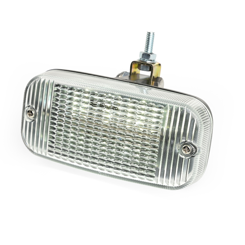 Lampa de pozitie LED TALMU, 24V, alb, dispersor transparent, suport reglabil, montaj sub bara [9]