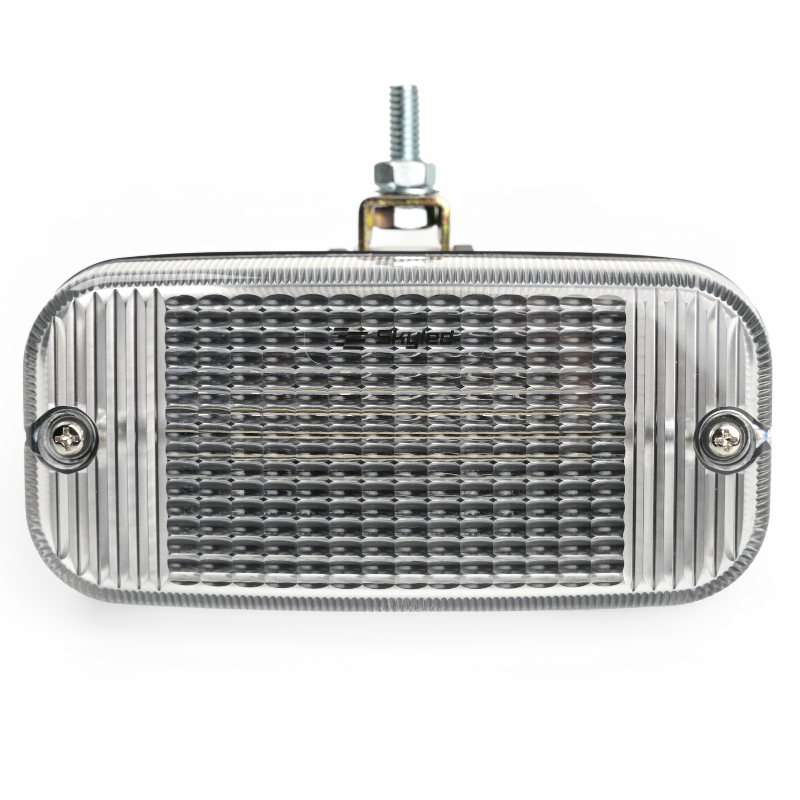 Lampa de pozitie LED TALMU, 24V, alb, dispersor transparent, suport reglabil, montaj sub bara [2]