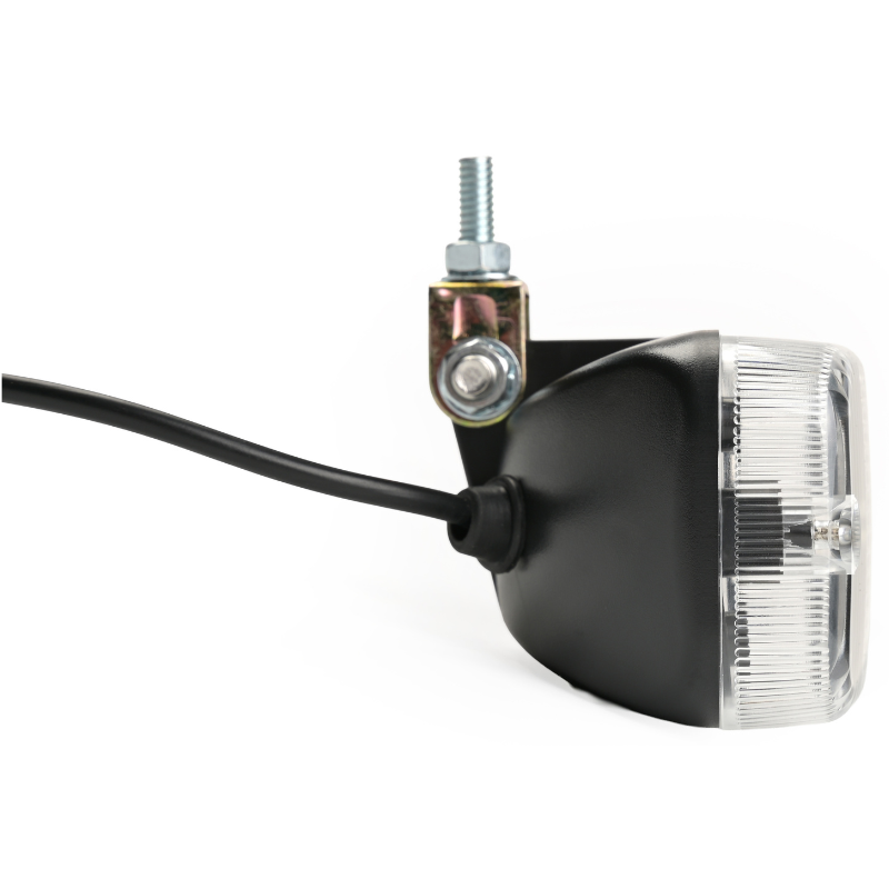 Lampa de pozitie LED TALMU, 24V, alb, dispersor transparent, suport reglabil, montaj sub bara [3]