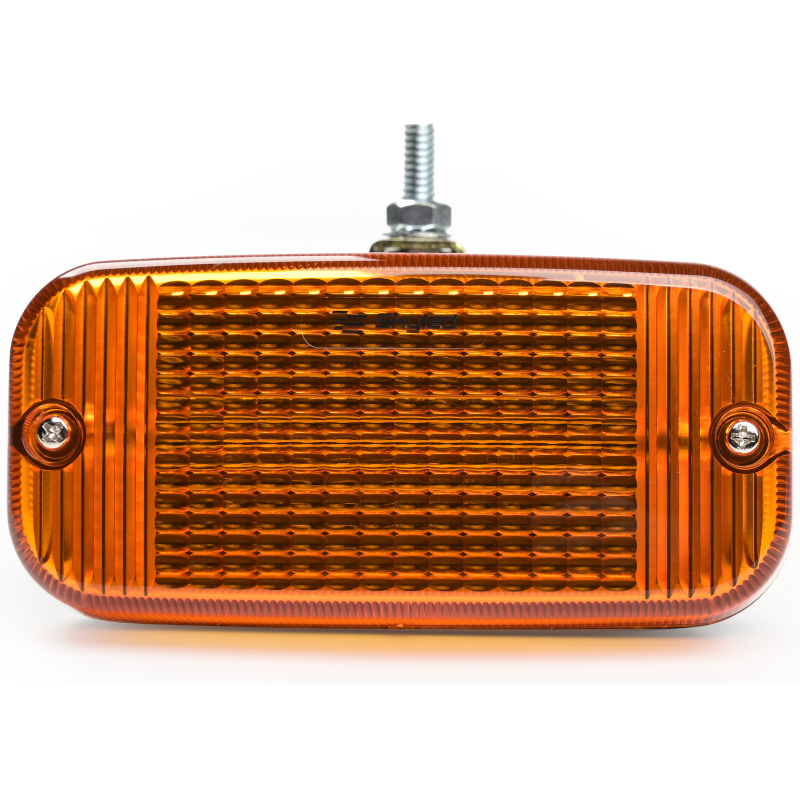 Lampa de pozitie LED, TALMU, 24V, dispersor portocaliu, montare sub bara, contur camion [8]