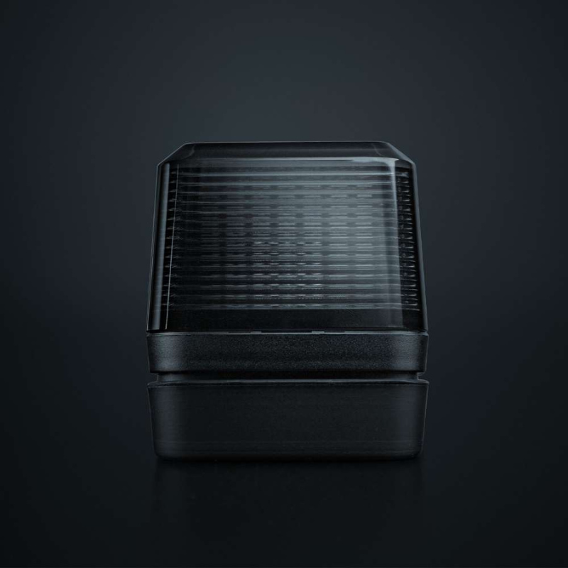 Lampa de pozitie plafon LED IZE Volvo Style, cu stroboscop, lumina alba si portocalie, lentila fumurie, IP69K [6]