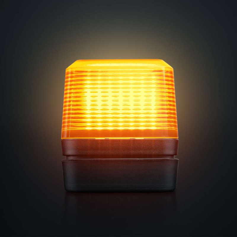 Lampa de pozitie plafon LED IZE Volvo Style, cu stroboscop, lumina alba si portocalie, lentila fumurie, IP69K [5]