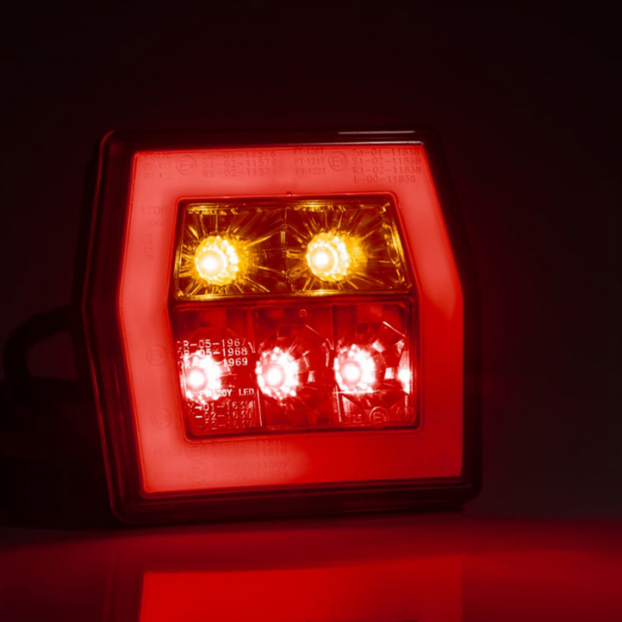 Lampa de semnalizare spate FT 121, LED, Pozitie Neon - Fristom FT-121 LED, Lampa Stop [2]