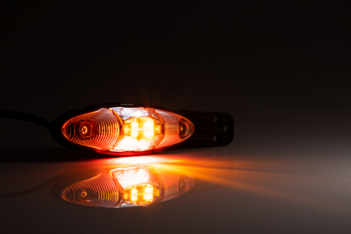 Lampa gabarit 120x35, LED, rosiealbagalbena, 3 functii, 12-36V, FT-038 - Fristom FT-038 LED [5]