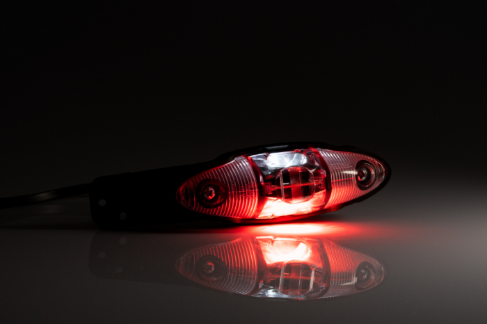 Lampa gabarit 120x35, LED, rosiealbagalbena, 3 functii, 12-36V, FT-038 - Fristom FT-038 LED [3]