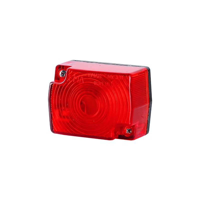 Lampa gabarit bec dreptunghiulara, 5x4x3cm, 12-24V, alba rosie portocalie, cu bec [1]