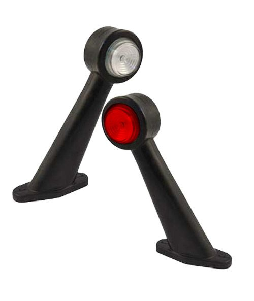 Lampa gabarit bu brat Oblic Lung DLD002.3, dispersor rosu si alb - EGKAL DLG002.3 [3]