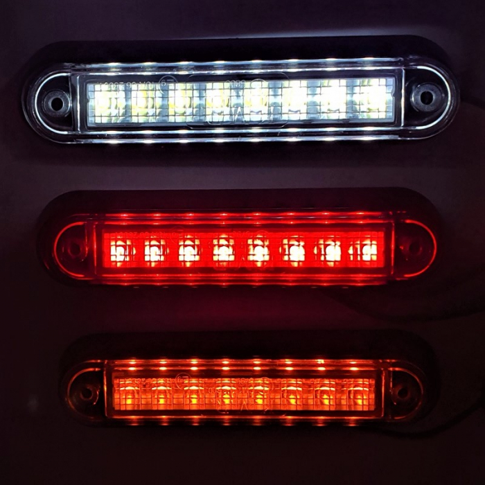 Lampa gabarit cu 8 LED-uri, 12  24V - Truck LED L3413, L3412, L1314 [5]