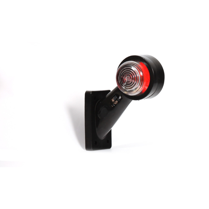 Lampa gabarit cu brat oblic, bec R5W, albroșie, 10.85cm - WAS 267 [2]
