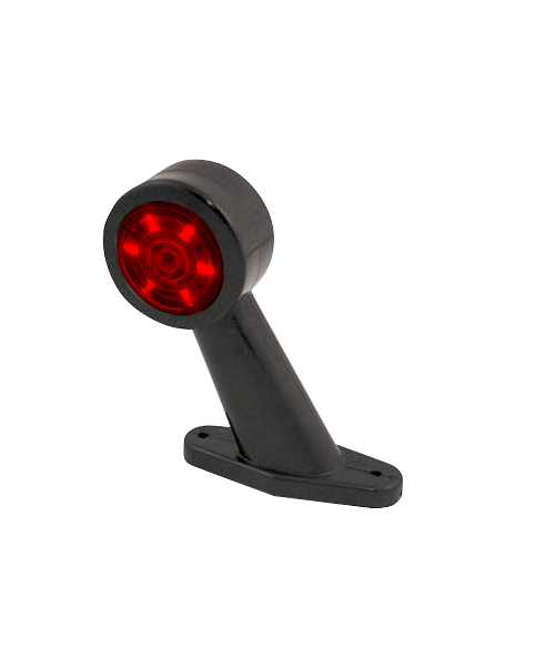Lampa Gabarit Cu Brat oblic scurt LED, 6 LED-uri, dispersor rosu si alb - EGKAL DLG003.5 [3]