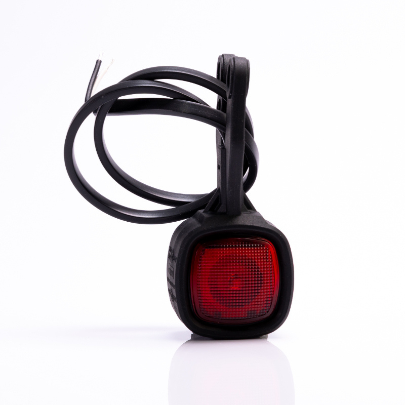 Lampa gabarit cu brat scurt 4.4 x 6.8cm, 12/24V, suport plat [1]