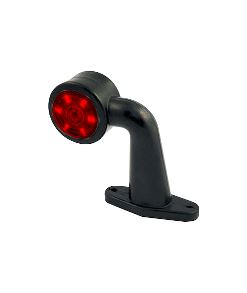Lampa Gabarit Cu Brat scurt La 90° LED, 6 LED-uri, dispersor rosu si alb - EGKAL DLG003.4 [3]