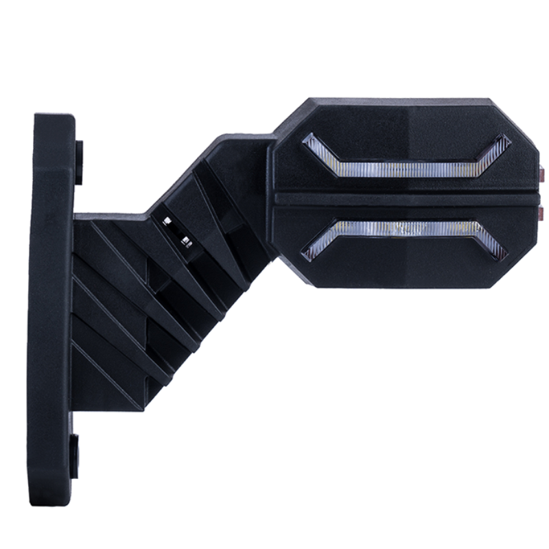 Lampa Gabarit cu brat scurt LED 3 Functii, cu Brat Scurt, Dragon, 13.5cm, 12V/24V, IP68 [3]