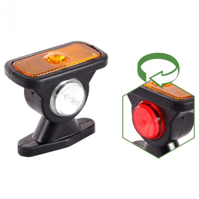 Lampa gabarit cu brat scurt si 3 culori Alb, Galben, Rosu - EGKAL  DLG002.71 [2]