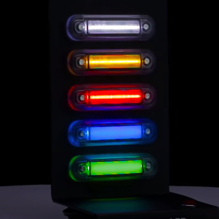 Lampa gabarit cu efect de neon, 11 x 3.5cm, 12 / 24V [3]