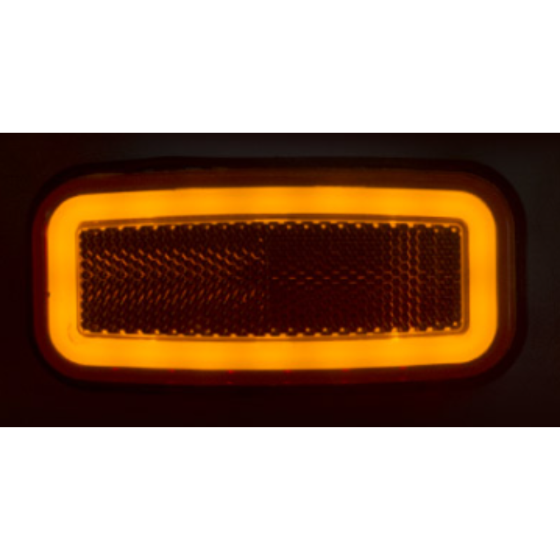 Lampa gabarit, LED, 10.3 x 3.6cm, suport inclus, cu reflectorizant [2]