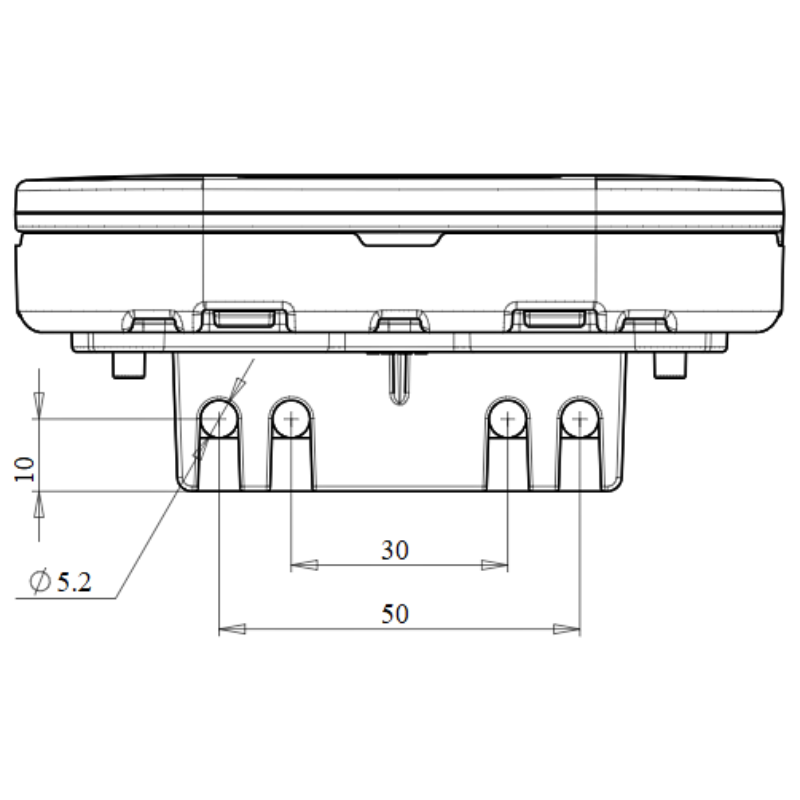 Lampa gabarit, LED 10.65 x 4.65cm, suport inclus, reflectorizant [3]