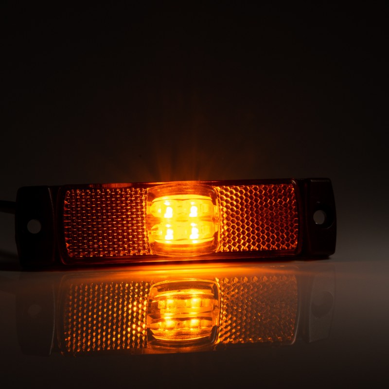 Lampa Gabarit LED, 12/24V, Conector Rapid QS075, 13 x 3.2cm [3]