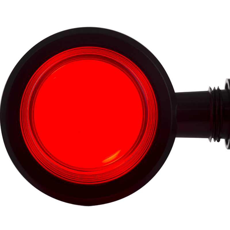 Lampa gabarit LED, 12V 24V, alb rosu, cu brat scurt, efect neon, universala [4]