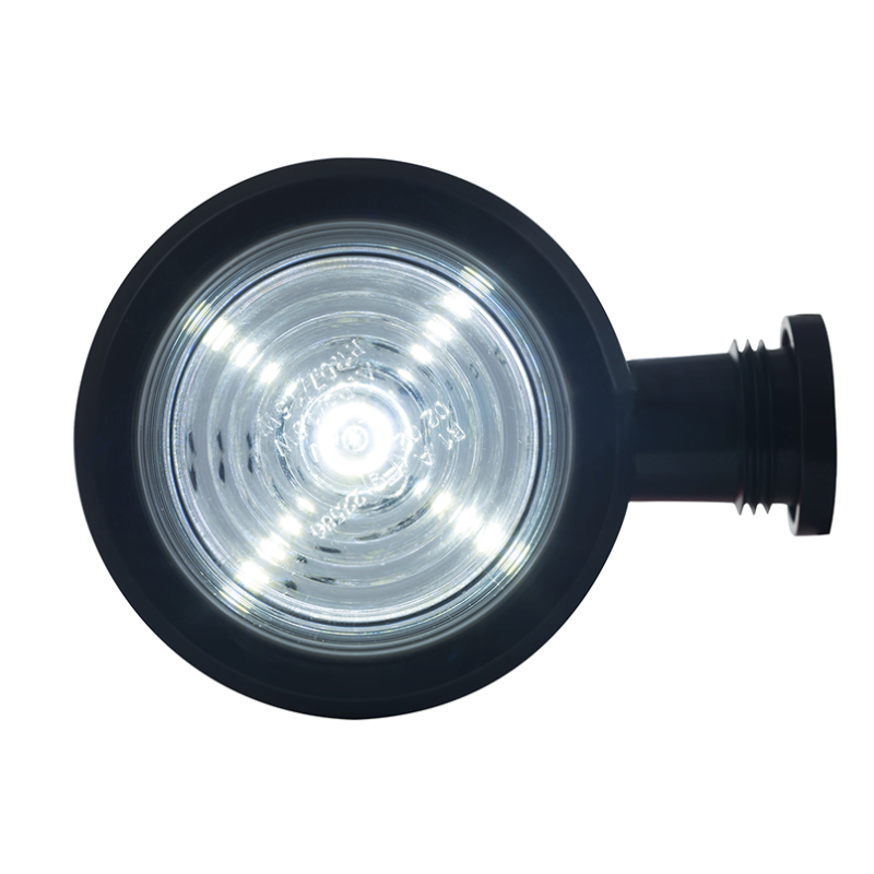 Lampa gabarit LED, 12V 24V, alb rosu, cu brat scurt, universala [4]