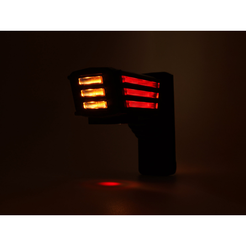 Lampa gabarit LED, brat scurt, stanga/dreapta, SPOT, 12-24V, IP6K9K [8]