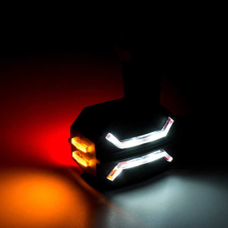 Lampa Gabarit LED cu 3 Functii, Pozitie Fata-Spate si Laterala, 12V/24V, Brat Flexibil, Stanga / Dreapta [4]