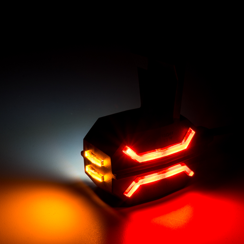 Lampa Gabarit LED cu 3 Functii, Pozitie Fata-Spate si Laterala, 12V/24V, Brat Flexibil, Stanga / Dreapta [2]