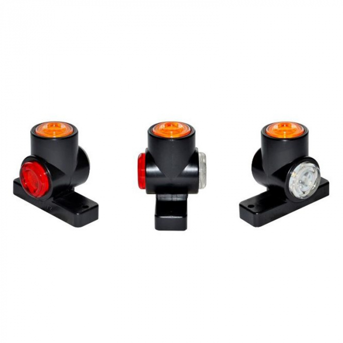 Lampa gabarit LED cu 3 lumini,  Alb, Rosu si Galben, 68mm - EGKAL DLP3.2 [3]
