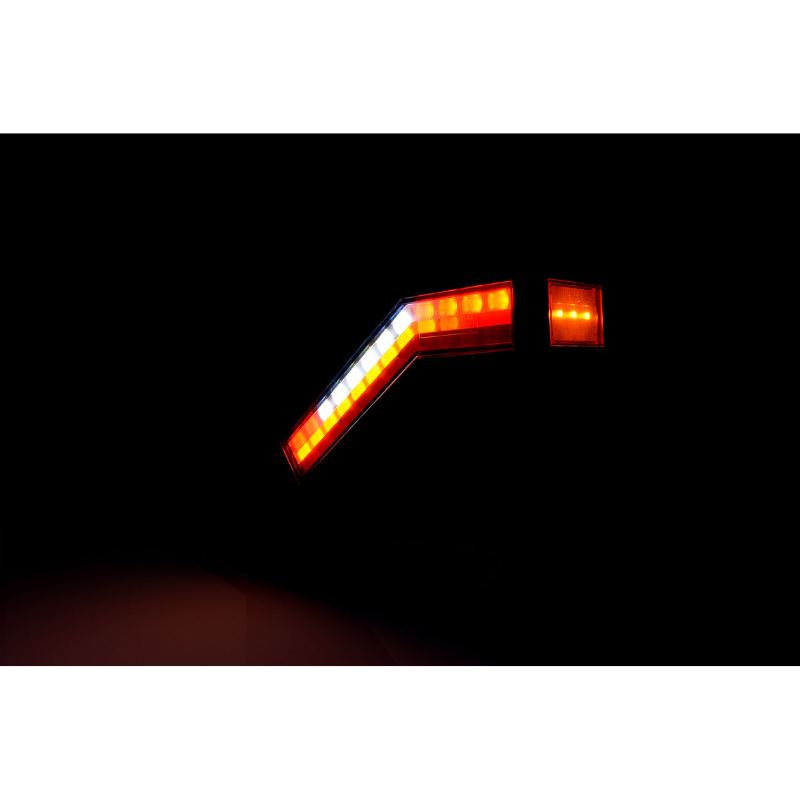 Lampa gabarit cu brat, 5 functii, semnalizare dinamica, 12-24V, IP 6K9K, 23.8cm, LED [12]