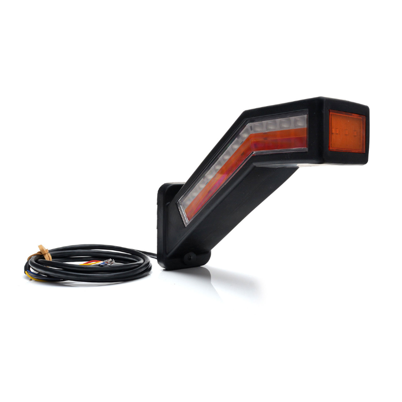 Lampa gabarit cu brat, 5 functii, semnalizare dinamica, 12-24V, IP 6K9K, 23.8cm, LED [6]