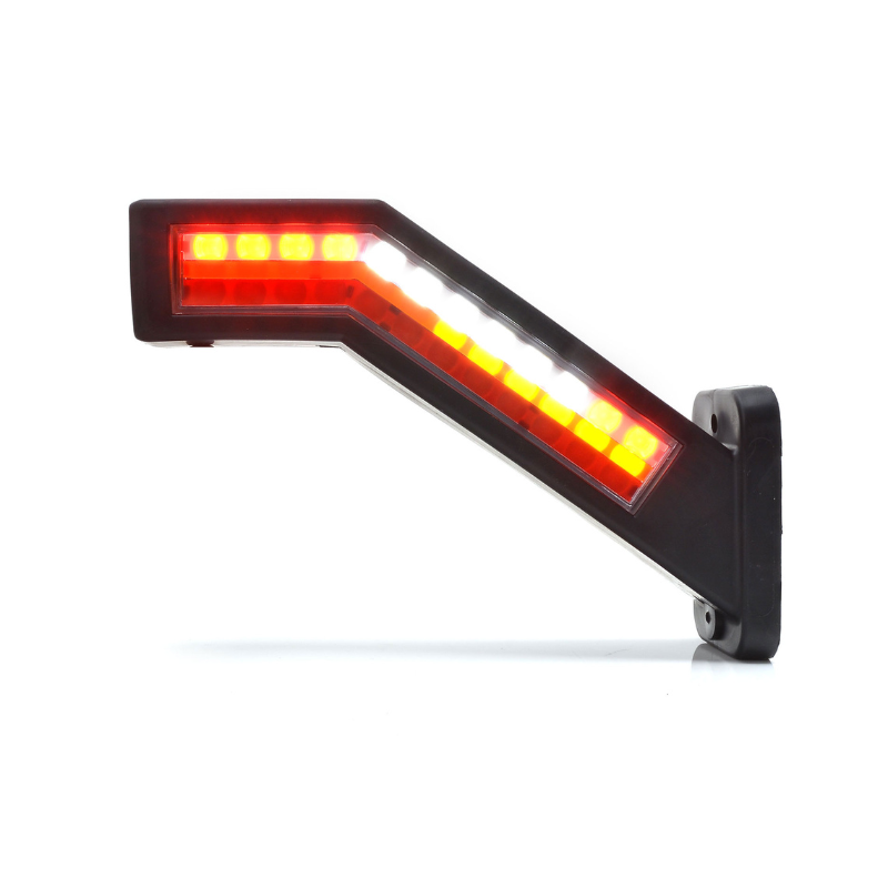 Lampa gabarit cu brat, 5 functii, semnalizare dinamica, 12-24V, IP 6K9K, 23.8cm, LED [8]