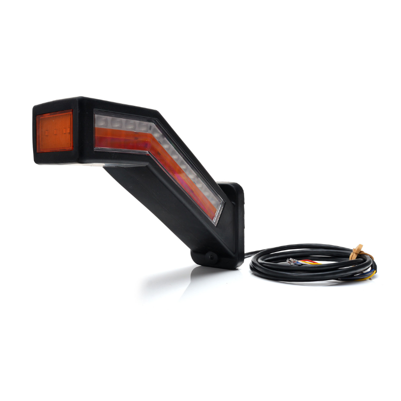 Lampa gabarit cu brat, 5 functii, semnalizare dinamica, 12-24V, IP 6K9K, 23.8cm, LED [6]