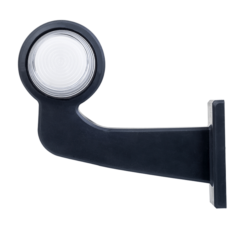 Lampa gabarit LED, cu brat lung, Stanga/Dreapta 12V 24V, alb rosu, efect neon, universala [2]