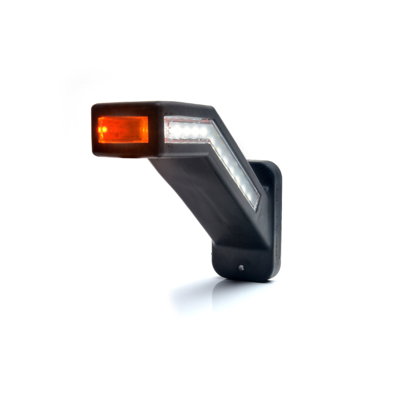 Lampa gabarit LED cu brat, semnalizare dinamica si stop, 12-24V, IP 66/68, 18.5cm [4]
