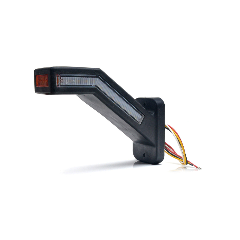 Lampa gabarit LED cu brat, semnalizare dinamica si stop, 12-24V, IP 66/68, 18.5cm [6]