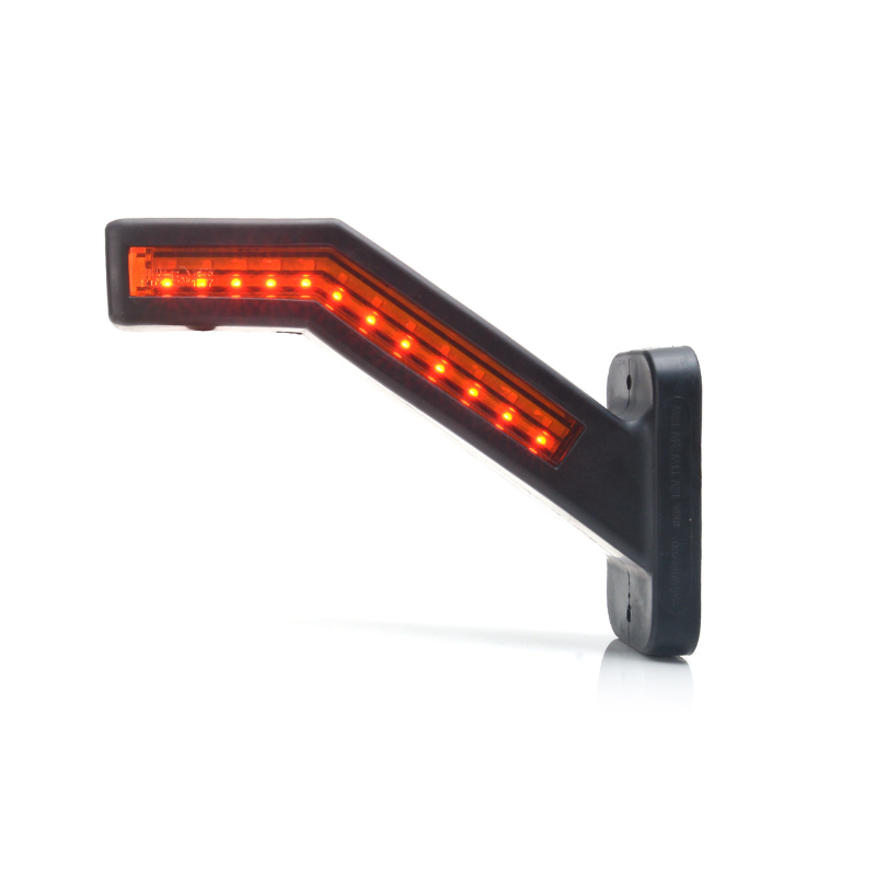 Lampa gabarit LED cu brat, semnalizare dinamica si stop, 12-24V, IP 66/68, 18.5cm [9]