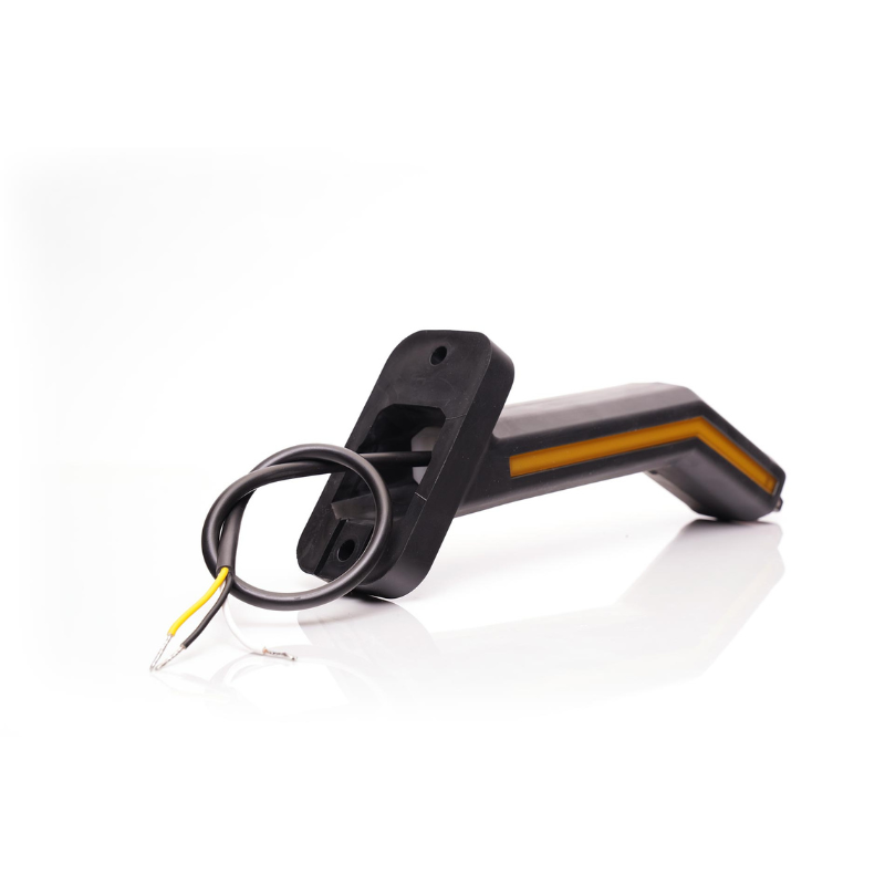 Lampa gabarit LED cu brat si semnalizare dinamica, Neon 12-24V, IP 6K9K, 18.5cm [11]