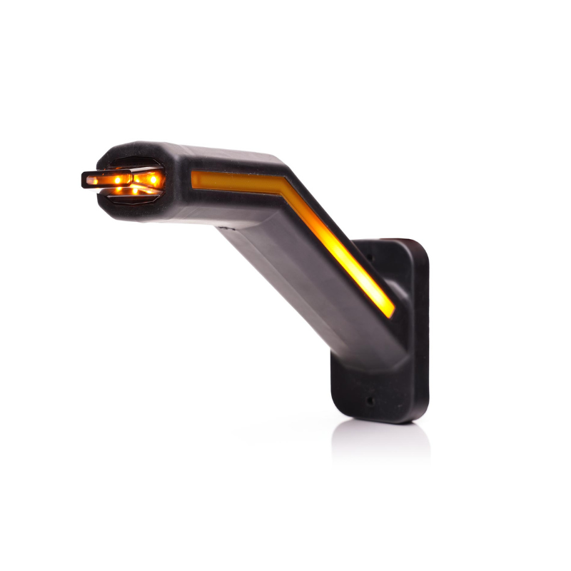 Lampa gabarit LED cu brat si semnalizare dinamica, Neon 12-24V, IP 6K9K, 18.5cm [1]