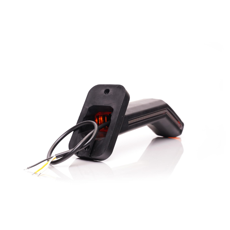 Lampa gabarit LED cu brat si semnalizare dinamica, 12-24V, IP 6K9K, 18.5cm [13]