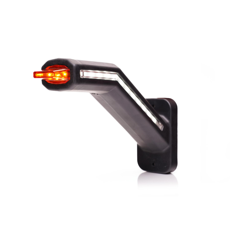 Lampa gabarit LED cu brat si semnalizare dinamica, 12-24V, IP 6K9K, 18.5cm [10]