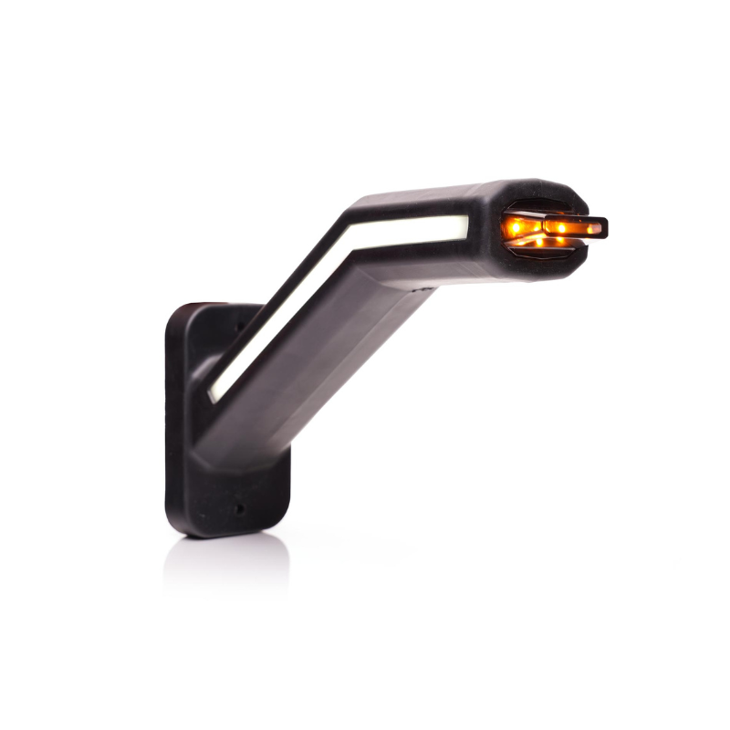 Lampa gabarit LED cu brat si semnalizare dinamica, Neon 12-24V, IP 6K9K, 18.5cm [8]