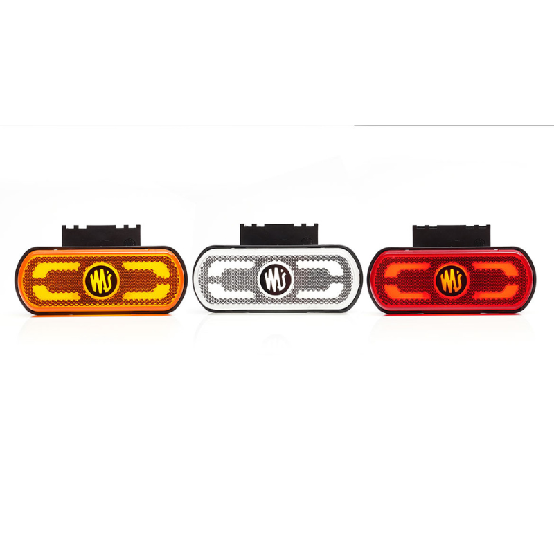 Lampa gabarit LED, cu reflectorizant, 12-24V, IP 6K9K, 13.38cm [3]
