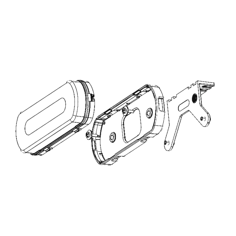 Lampa gabarit LED, cu reflectorizant, 12-24V, IP 6K9K, 13.38cm [8]