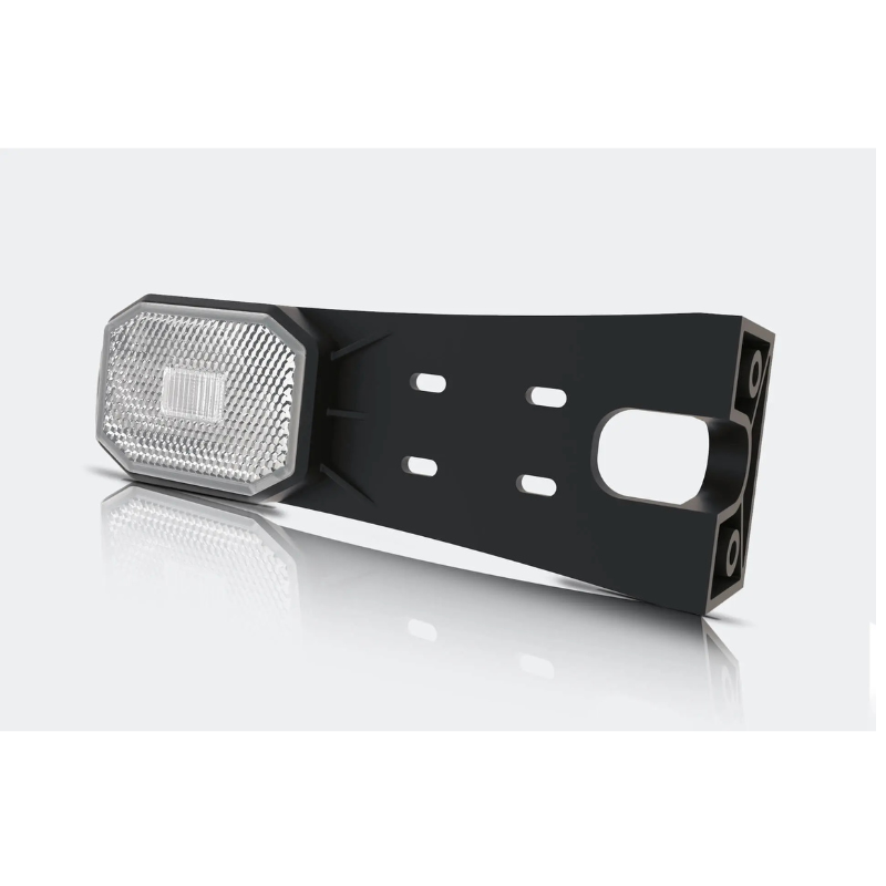 Lampa Gabarit LED Fristom, 17 x 6.3cm, Suport Lung, Universala 12V/24V, cu Reflector [4]