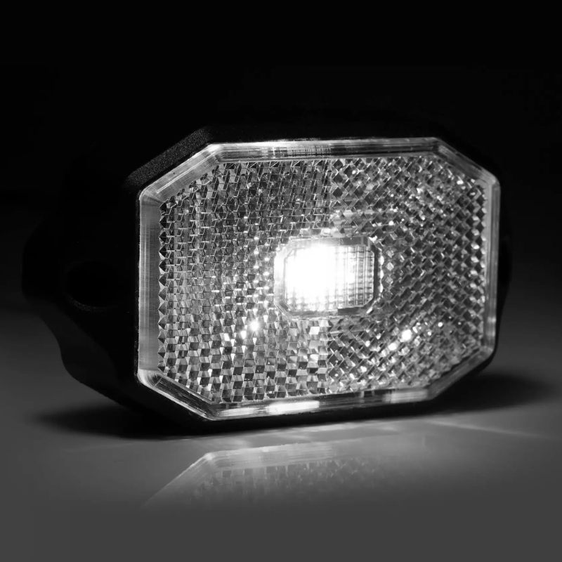 Lampa Gabarit LED Fristom, 17 x 6.3cm, Suport Lung, Universala 12V/24V, cu Reflector [2]