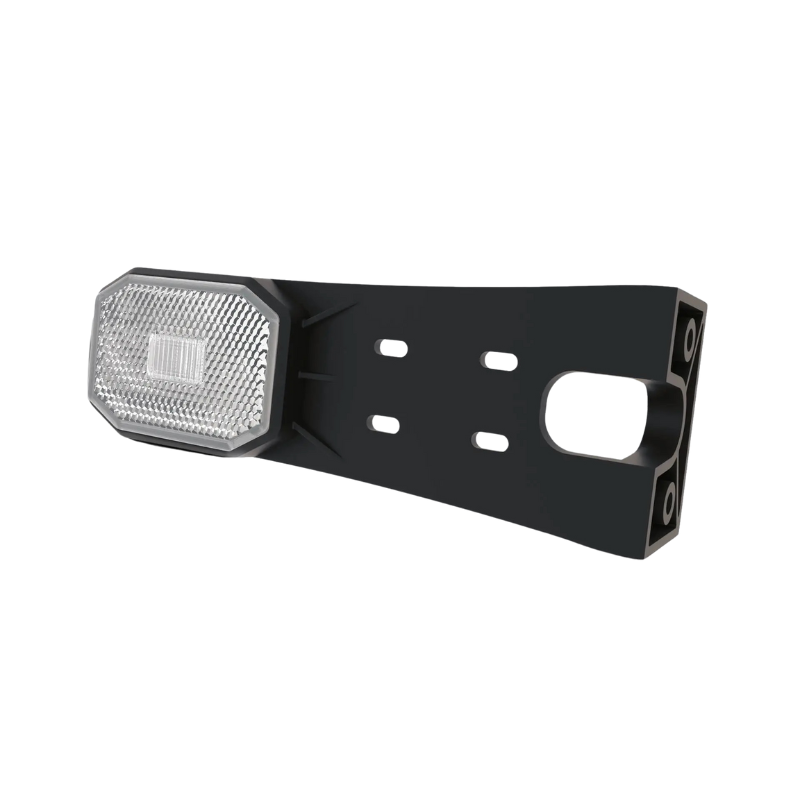 Lampa Gabarit LED Fristom, 17 x 6.3cm, Suport Lung, Universala 12V/24V, cu Reflector [5]