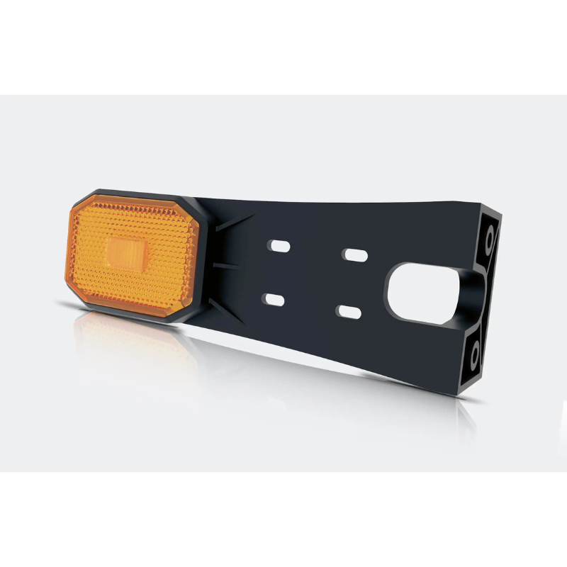 Lampa Gabarit LED Fristom, 17 x 6.3cm, Suport Lung, Universala 12V/24V, cu Reflector [1]