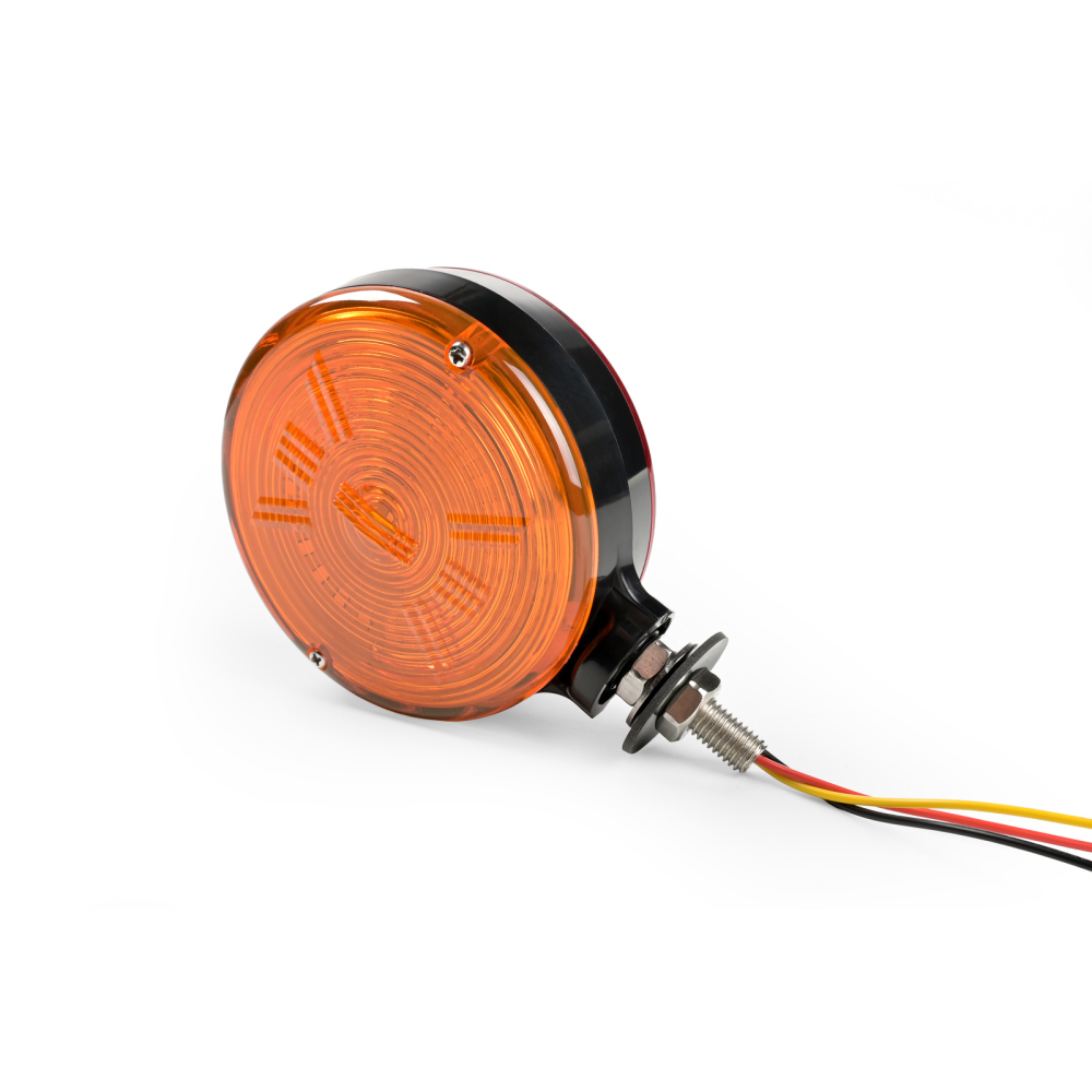 Lampa spaniola gabarit LED Lollipop Star 12/24V, portocaliu-rosu, 10,7 x 15,5 cm [13]