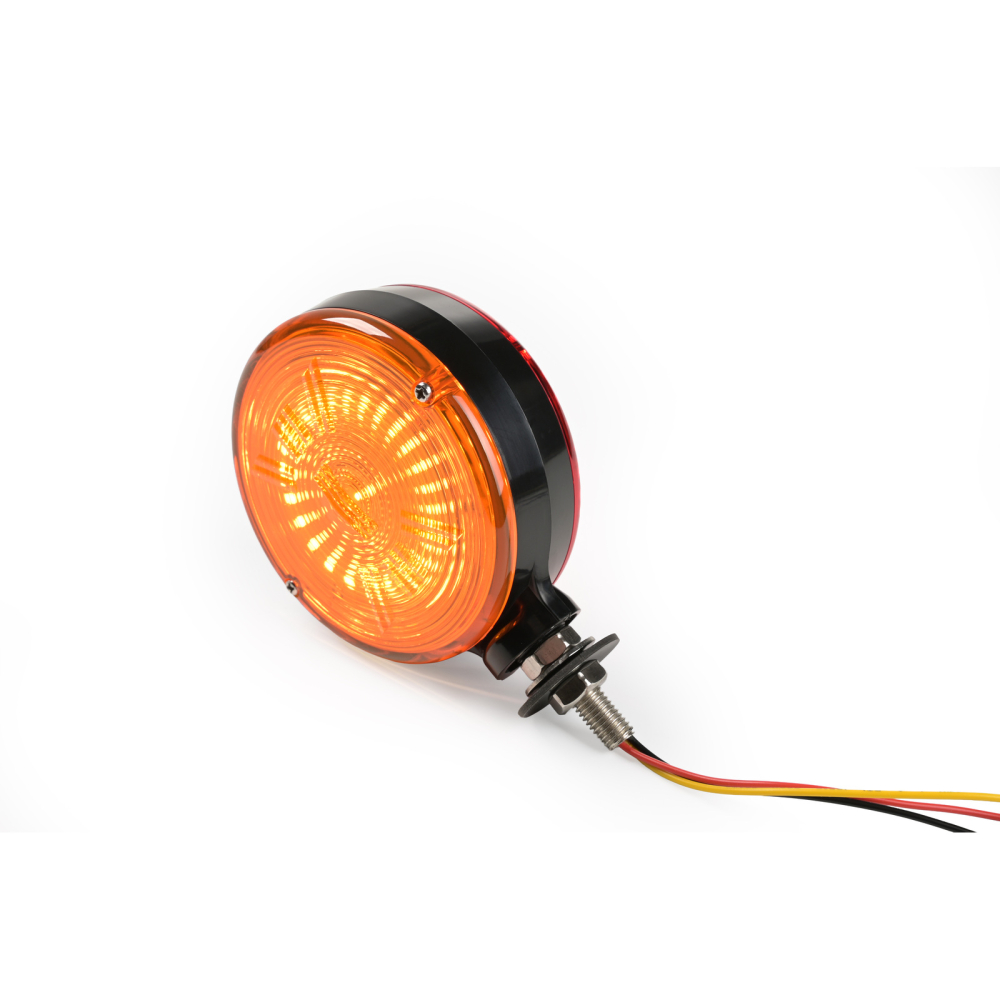 Lampa spaniola gabarit LED Lollipop Star 12/24V, portocaliu-rosu, 10,7 x 15,5 cm [19]